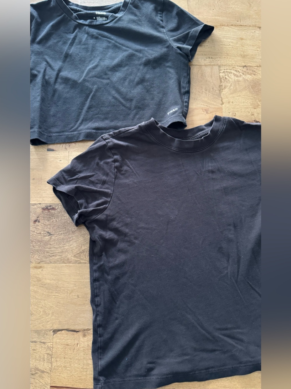Artizia bundle 2 black Black Crewneck T-Shirt Classic Essential Sunday Best Tna